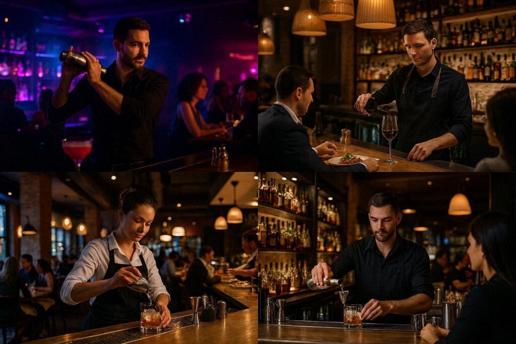 Bartender calculator used in bars nightclubs restaurants and hotel lounges