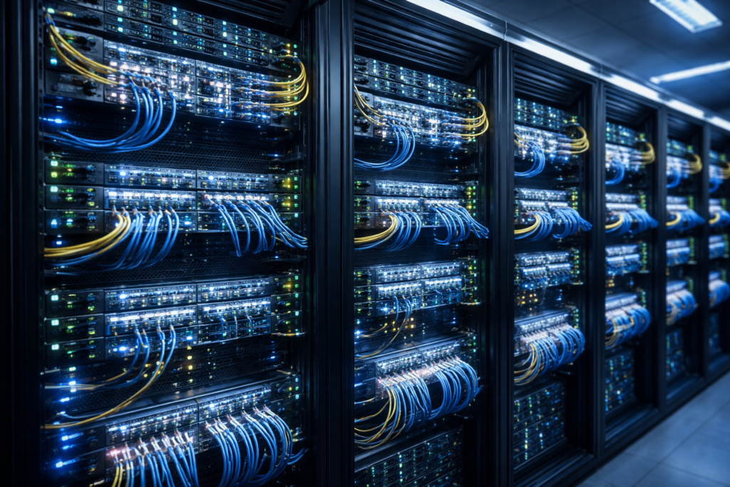 network cabling infrastructure Malaysia with structured cabling and fiber optic installation