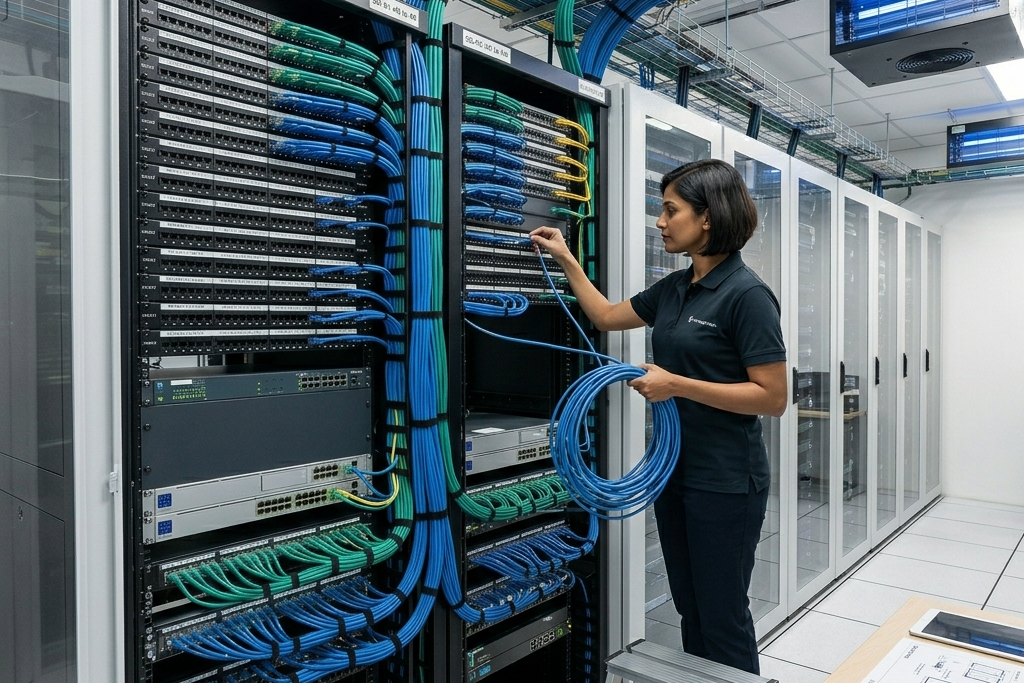 structured cabling and ethernet network installation Malaysia for reliable wired business connectivity