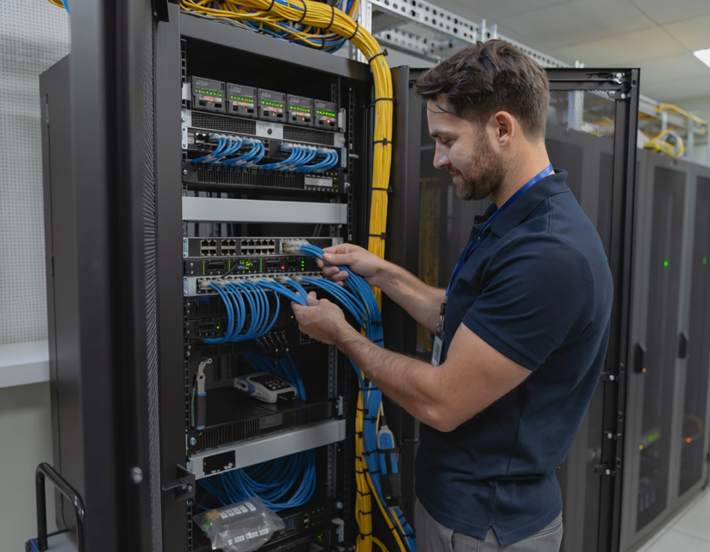 structured cabling installation Malaysia by professional network engineers for business infrastructure